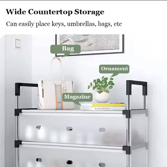 ZAPATERA CON PROCTECTOR DE 6 NIVELES