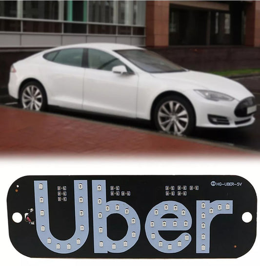 Accesorio de luz para carro UBER