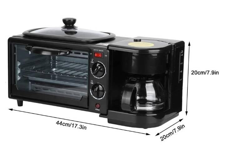 HORNO TOSTADOR 3 EN 1